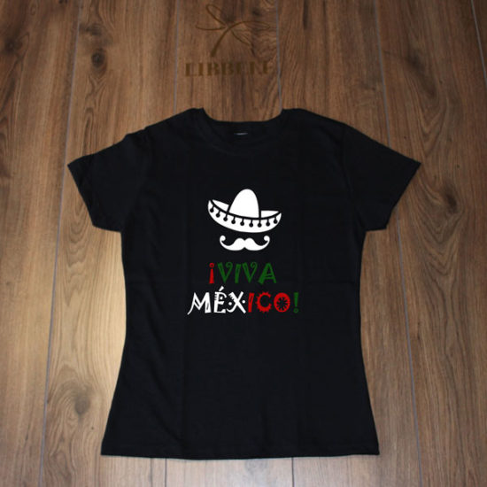 Playera Viva México (Sombrero)